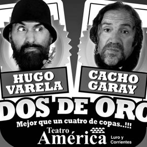 Hugo Varela y Cacho Garay en "Dos de Oro"