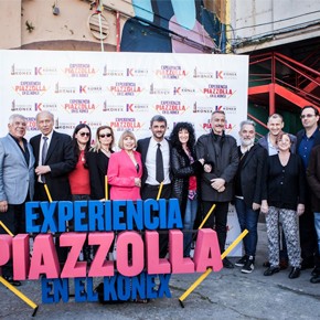 Ayer se presentó Experiencia Piazzolla en el Konex con artistas, autoridades y un breve show