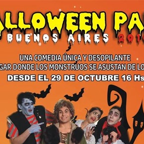 Se viene Halloween Park, la única obra de teatro donde los monstruos se asustan de los chicos!!!