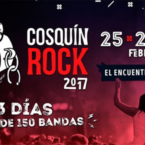 GRILLA CONFIRMADA DEL COSQUÍN ROCK 2017!!!