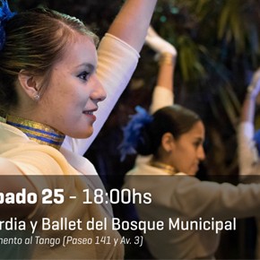 Este sábado en Villa Gesell, show a cargo de La Guardia y Ballet del Bosque Municipal