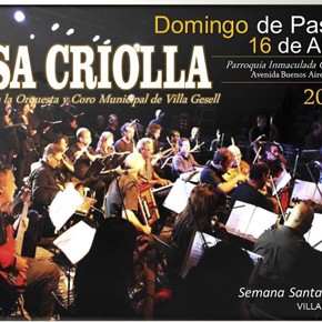 La Orquesta y el Coro Municipal se presentarán en la Parroquia Inmaculada Concepción en Villa Gesell!!